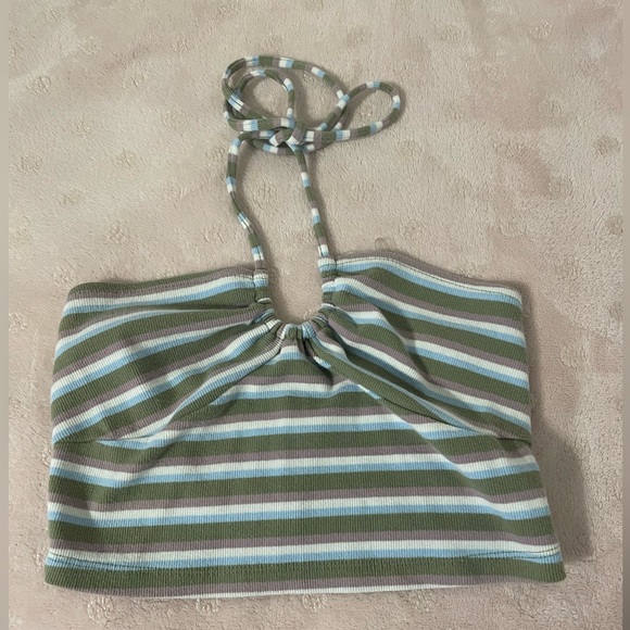 Aeropostale cropped halter top - Picture 1 of 2